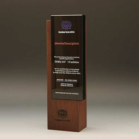 송공 영문 감사 원목 상패 E5180 #2