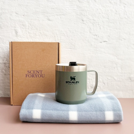 센트포유 스탠리 클래식진공 캠프머그354+패턴담요세트SB7 #3