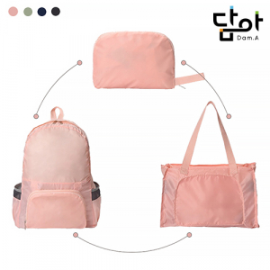 노티드담아 3in1 여행용 폴딩백팩