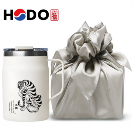 한국전통 호랑이 파우더 머그 독도보틀 480ml 보자기포장 선물세트 #2