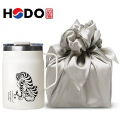 한국전통 호랑이 파우더 머그 독도보틀 480ml 보자기포장 선물세트