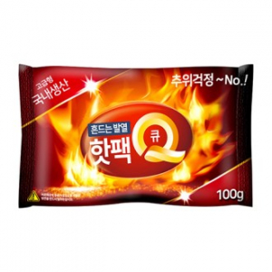 국산 핫팩Q 흔드는 핫팩 100g