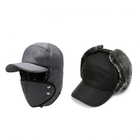 윈터리에 올커버 방한 인조퍼 귀달이 마스크 모자 #2