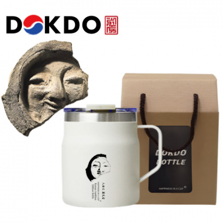 한국전통 신라의 미소 파우더 머그컵 독도보틀 380ml #3