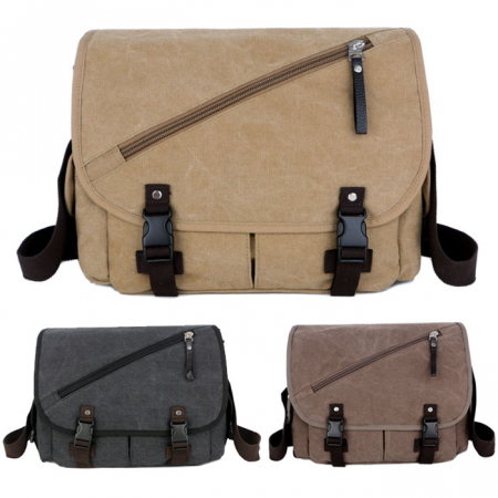 B209 빈티지 캔버스 크로스백 캐주얼 패션 가방 인쇄 답례품 #2