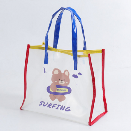 B206 큐티캐릭터 젤리백 비치백 방수 다용도 목욕 수영 가방 인쇄 답례품 #3