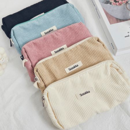 필통 코듀로이필통 파우치필통 대용량필통 학용품 선물 #3