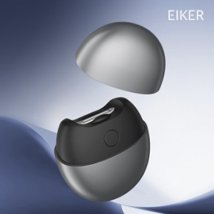 EIKER 전동 손톱깎이 자동 휴대용 충전식 저소음 안전 LED 손발톱 네일케어 트리머