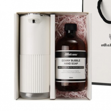 WG-101B 버블 핸드워시 리필 500ml 1개 + 자동 디스펜서 1개