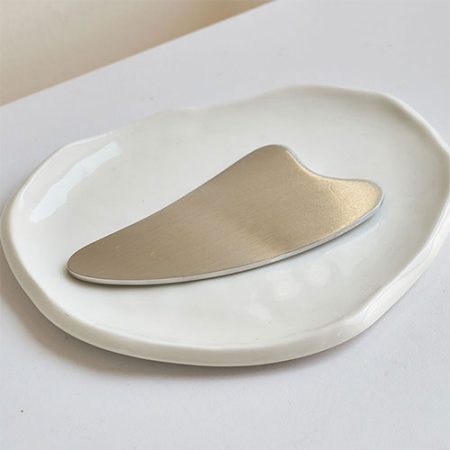 스테인레스 스틸 괄사 페이스 바디 림프 순환 마사지기 // 국내제작 #2