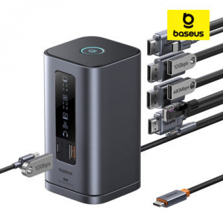 베이스어스 도킹스테이션 11in1 멀티 허브 윈도우OS #2