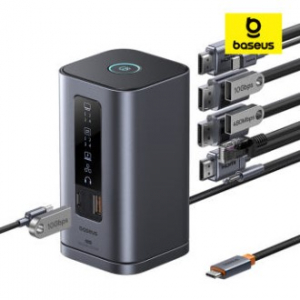 베이스어스 도킹스테이션 11in1 멀티 허브 윈도우OS