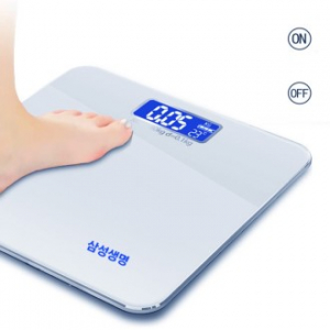 강화유리 디지털 체중계 전자식 저울 초경량 답례품