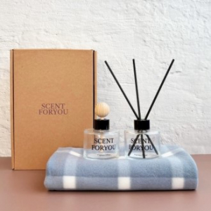 FINE 센트포유디퓨저 실내용+차량용+패턴담요세트SB24