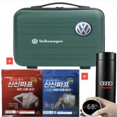 여행 캐리어 가방 14인치 기내용(레디백+신신파프5매+LED 온도 텀블러 500ml)