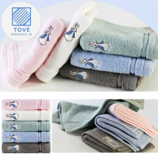 토베 프린세스 래빗 세면타올 (30수/140g) 40x78cm (국산)