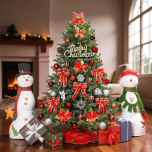 150cm 블렌드 전나무 혼합 트리 전구포함 풀세트