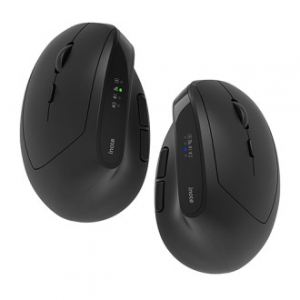 아이노트 저소음 인체공학 무선 손목보호 버티컬 마우스