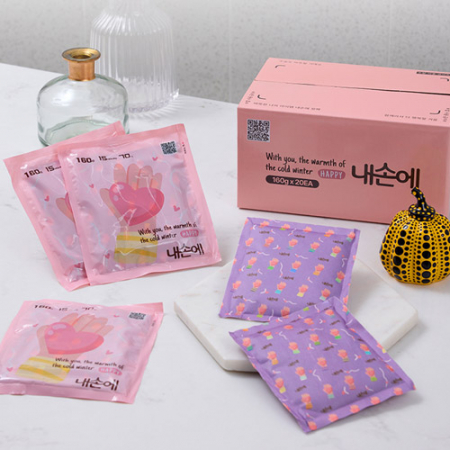 마하 하트 대형 핫팩 포켓형 160g / 60개 1박스 단위 #2