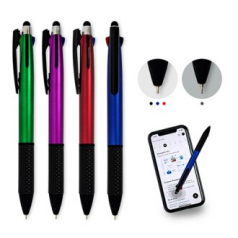 인텐스 5IN1 멀티펜(3색+샤프+터치펜)