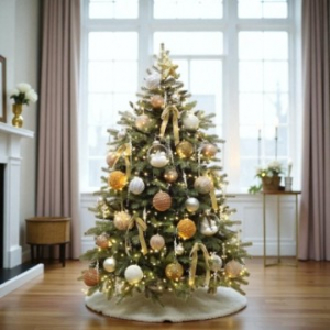 150cm 전나무 혼합 리얼 트리 전구포함 풀세트