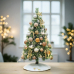 작은이미지: 150cm 눈꽃 솔잎 리얼 트리 전구포함 풀세트 #2