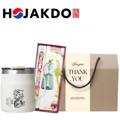 한국전통 호작도 머그 독도보틀 톨사이즈 선물용