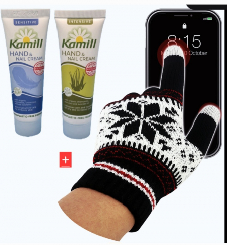 독일(카밀 핸드크림+보온 터치장갑)방한용품 #2