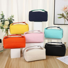 투버튼 미니 화장품 파우치 O025