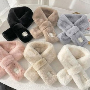 밍크목도리 퍼목도리 겨울목도리 쁘띠목도리 쁘띠머플러