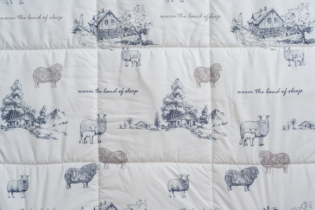 프리미엄 양모 이불 차렵이불 겨울 이불180*210cm(선물용 부직포가방) #3