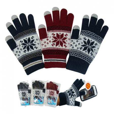 [눈꽃스마트폰 장갑(고급형)] 터치장갑/겨울장갑 #3