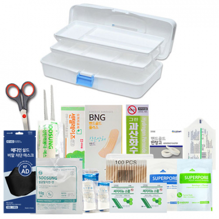 스피드 구급함 대형+구급용품 16종 구급함 세트 #2