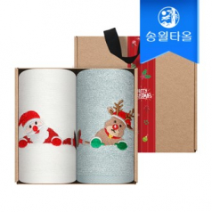 송월 크리스마스 점프 2매 선물세트(크라프트+띠지)