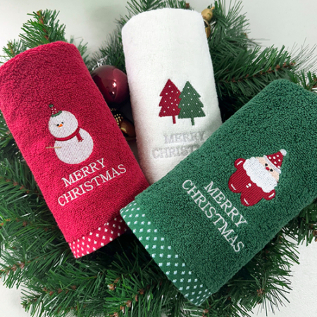 송월 크리스마스 파티 2매 선물세트(크라프트+띠지) #3