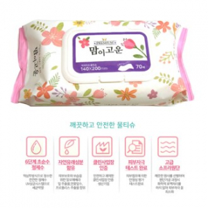 [맘이고운 물티슈] 순한물티슈/캡형물티슈