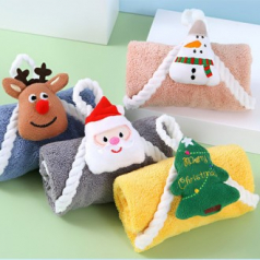 고리수건 크리스마스 다올 핸드타올 Y2556