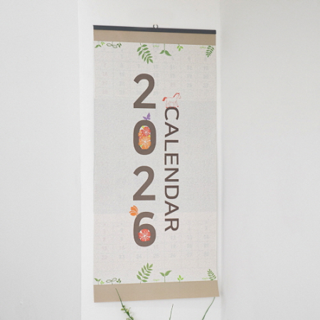 2026년 3단 벽걸이 달력 카렌다 캘린더 #2