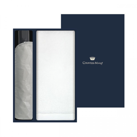 송월 타월우산세트M (소울프라임40 타월1 + CM 3단 큐브완자 우산1) #2