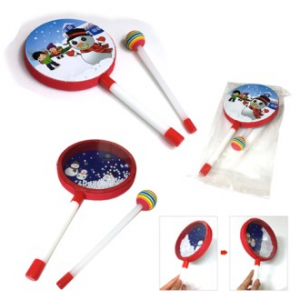[눈사람드럼(구슬)] 리듬악기/유아악기/장난감