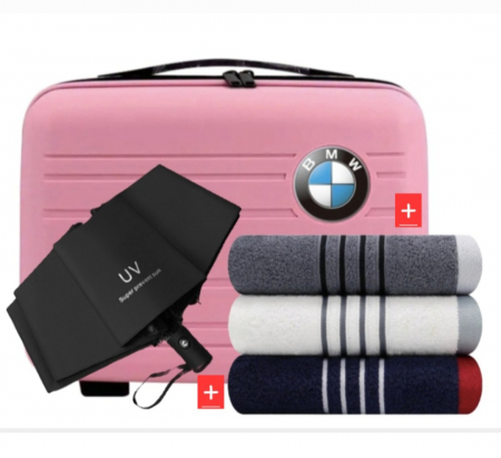 3단 자동 양우산+캐리어 가방 레디백+송월타올 #3