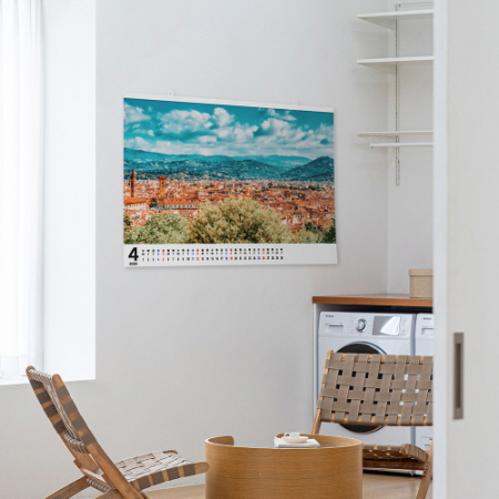 2026년 특호 대형 큰 풍경 벽걸이 달력 캘린더 #6