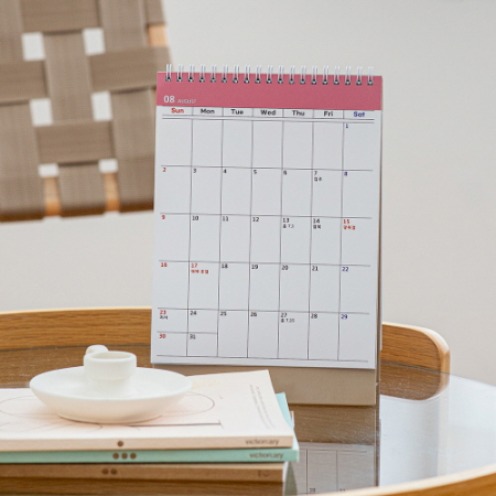 2026년 컬러팝과 그라데이션 탁상달력 캘린더 #5