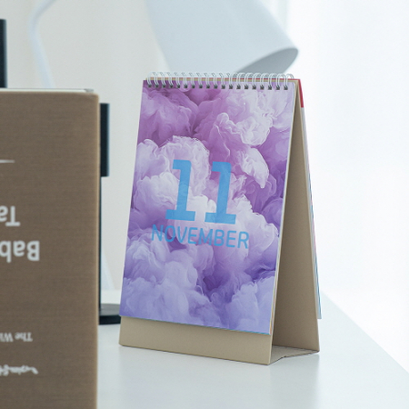 2026년 컬러팝과 그라데이션 탁상달력 캘린더 #6