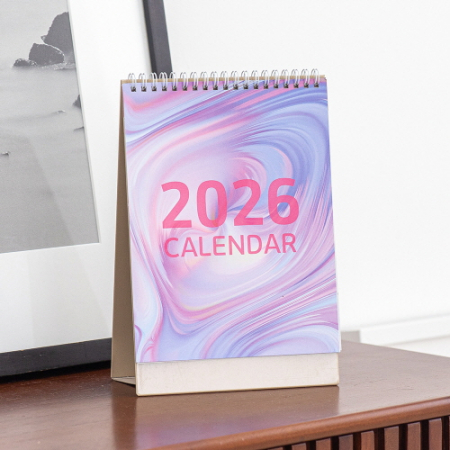 2026년 컬러팝과 그라데이션 탁상달력 캘린더 #2