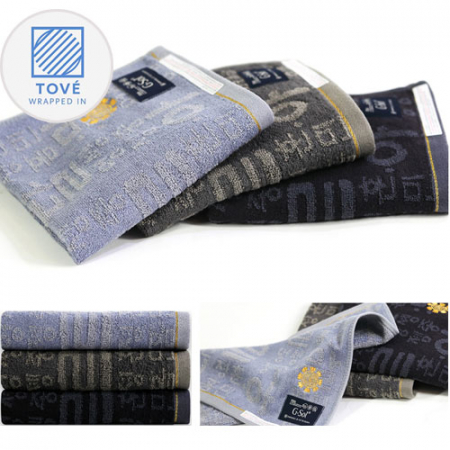 [oh-008] 최고급면사 (30수80g) 토베 한글 핸드타올 40x40cm #2