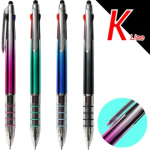 케이라인크리스탈4링UV니들3색터치펜