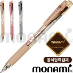 모나미플립3색(파스텔)(0.5)(모나미공식협력업체)
