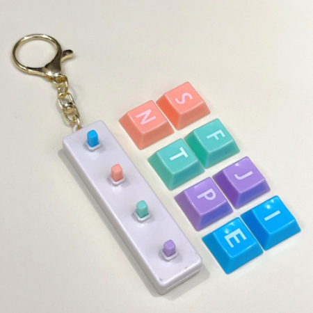 MBTI 인싸 스마트 홀더 키링 열쇠고리 K2573 #2