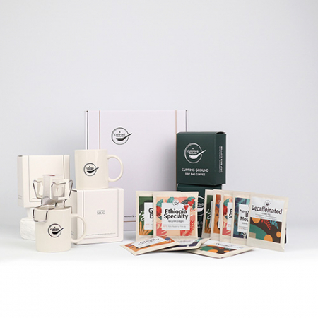 커핑그라운드 커피 머그 CG 320ml 4P 선물세트 #3